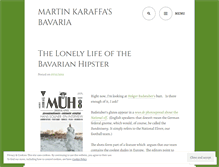 Tablet Screenshot of martinkaraffasbavaria.com